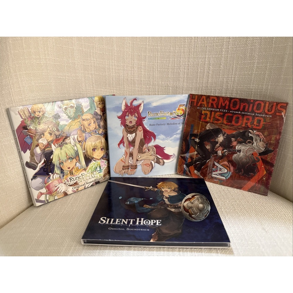 Rune Factory 4‎ & 5 Special Original Sound, Harmonious Discord, Silent Hope CD